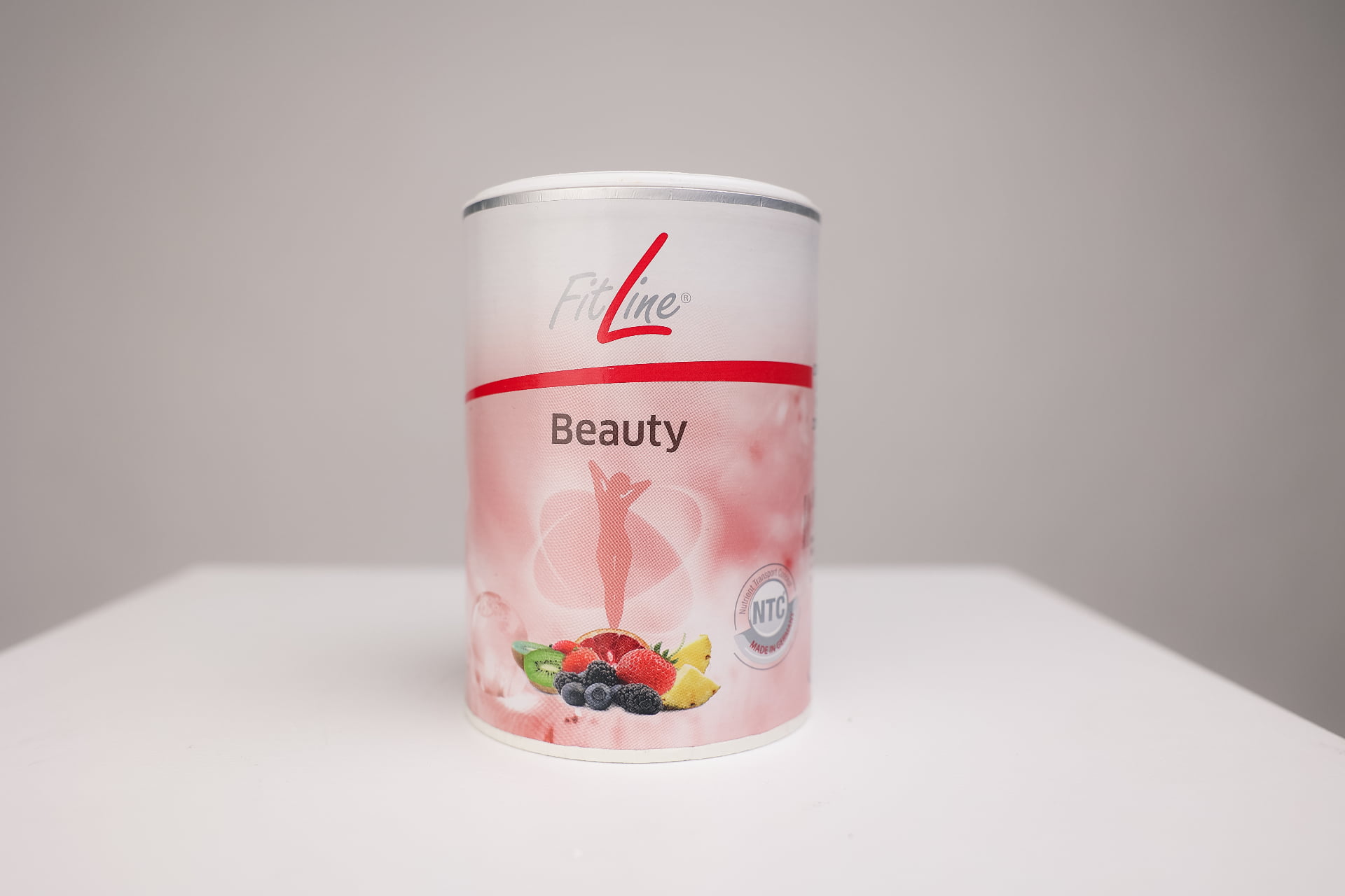 FitLine Beauty grožio milteliai su vaisiais ir uogomis - rožinė pakuotė su NTC ženklu